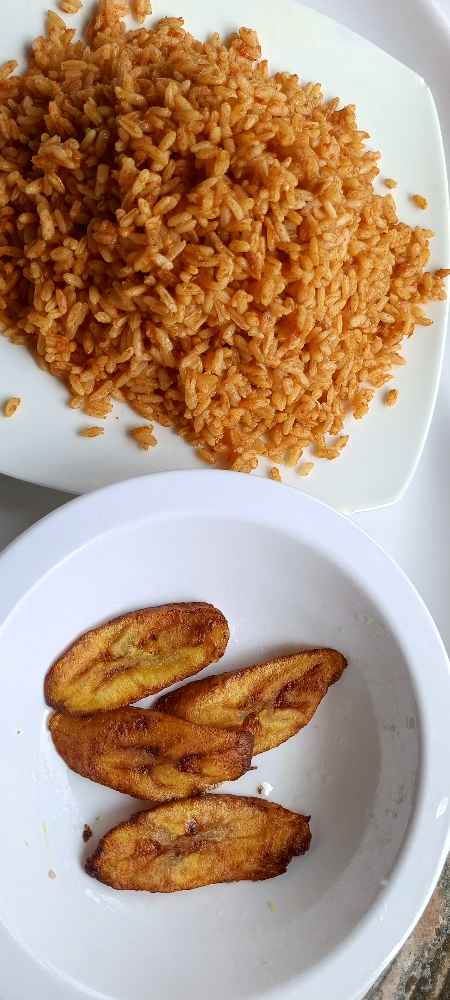 Rice and plantain image - mobifoods